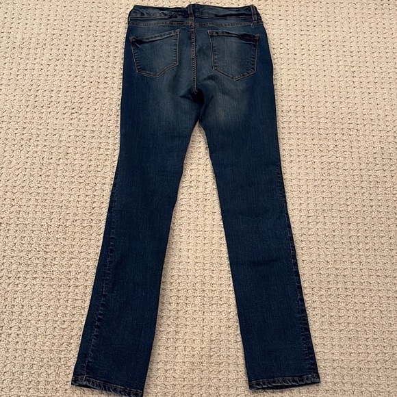 Buffalo Blu Harlow Curvy Stretch Straight Dark Denim Jeans Size 28 - Picture 11 of 14